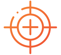 Calibration icon which represents a crosshair